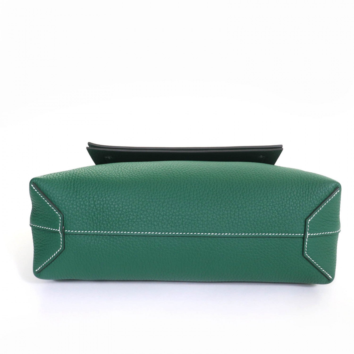 HERMES Tote Bag Taurillon Clemence Veil moyan Cavalier 31