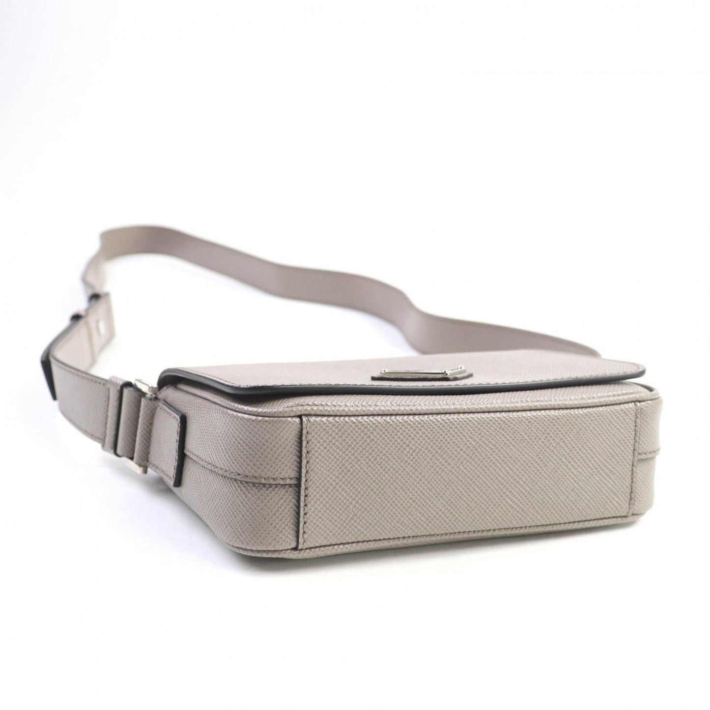 PRADA Shoulder Bag 2VD065 Safiano leather beige
