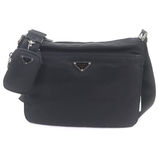PRADA Shoulder Bag 1BC421 Nylon black