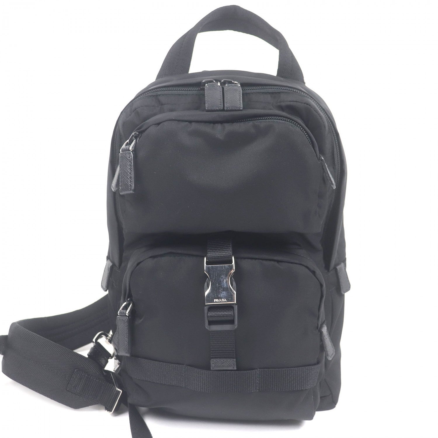 PRADA Sling bag 2VZ013 Nylon black