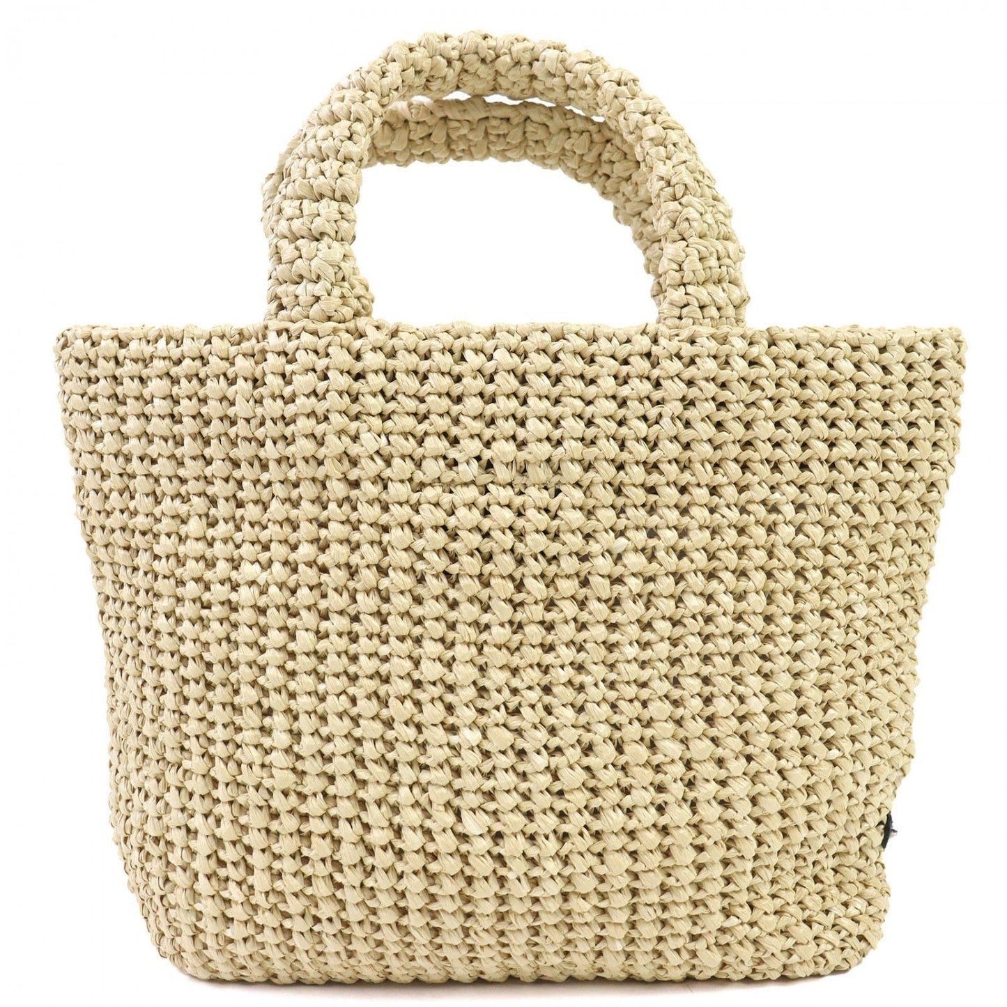 PRADA Tote Bag 1BG422 Rayon natural Raffia
