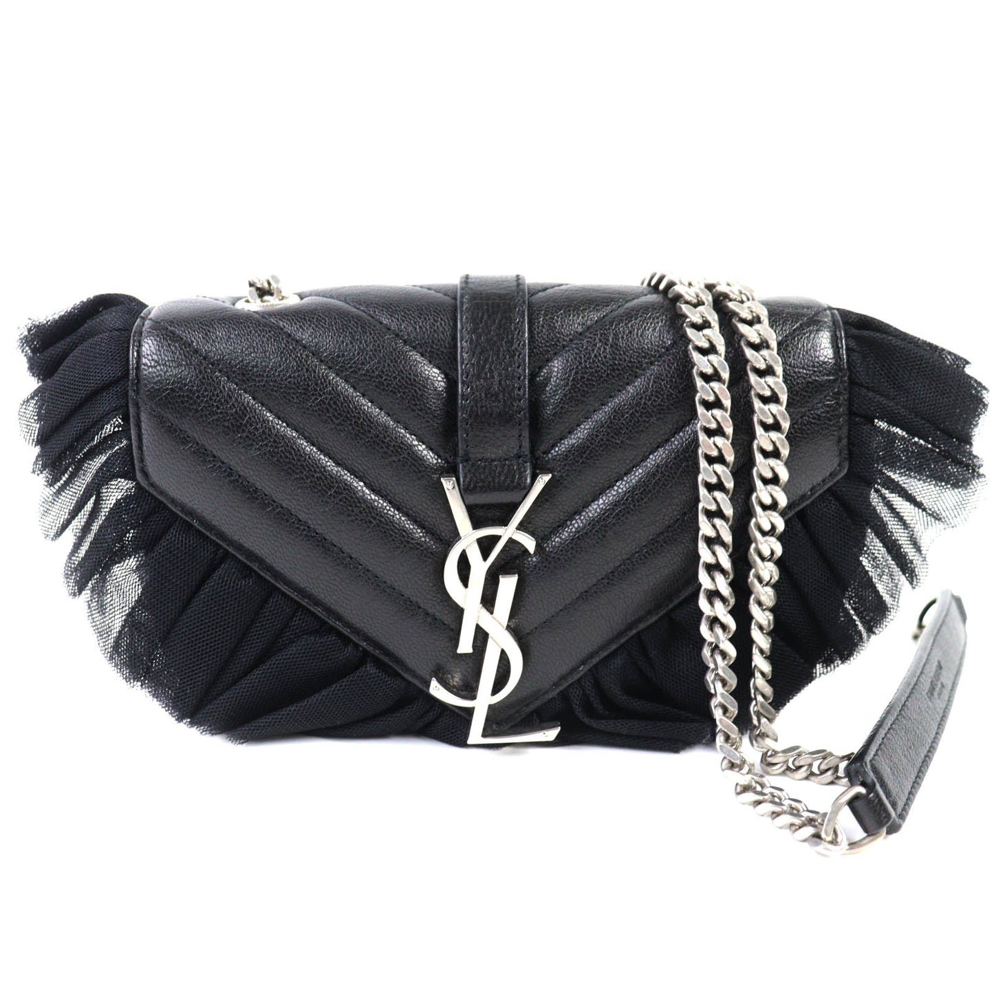 Saint Laurent Paris Leather Shoulder Bag