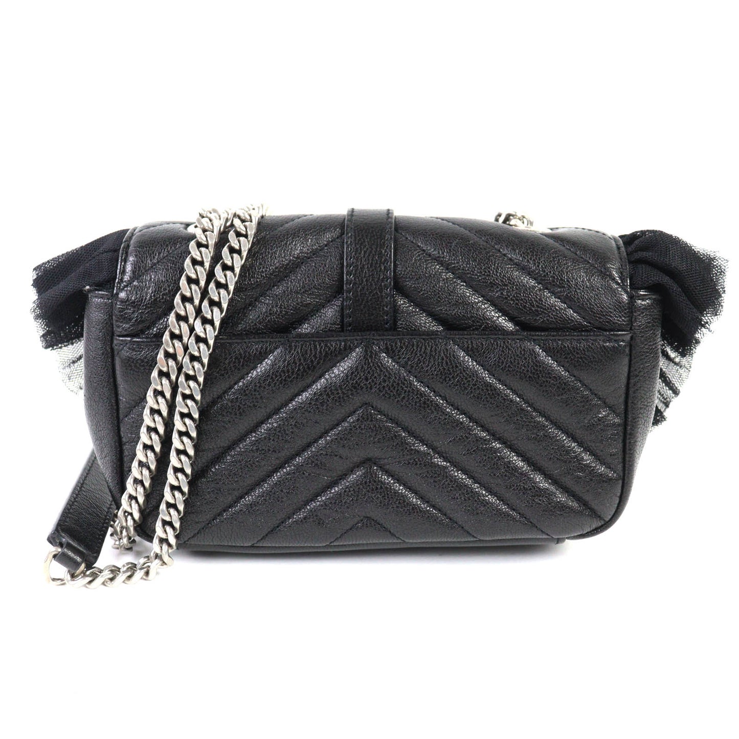Saint Laurent Paris Leather Shoulder Bag