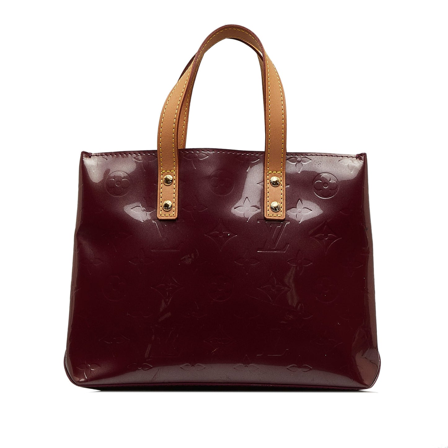 LOUIS VUITTON Monogram Vernis Reade PM Handbag