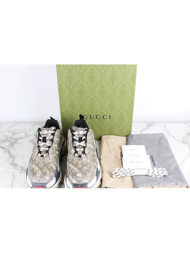 Gucci Luxury Balenciaga Trending 2026 Hacker Triple S Ebony 41 260