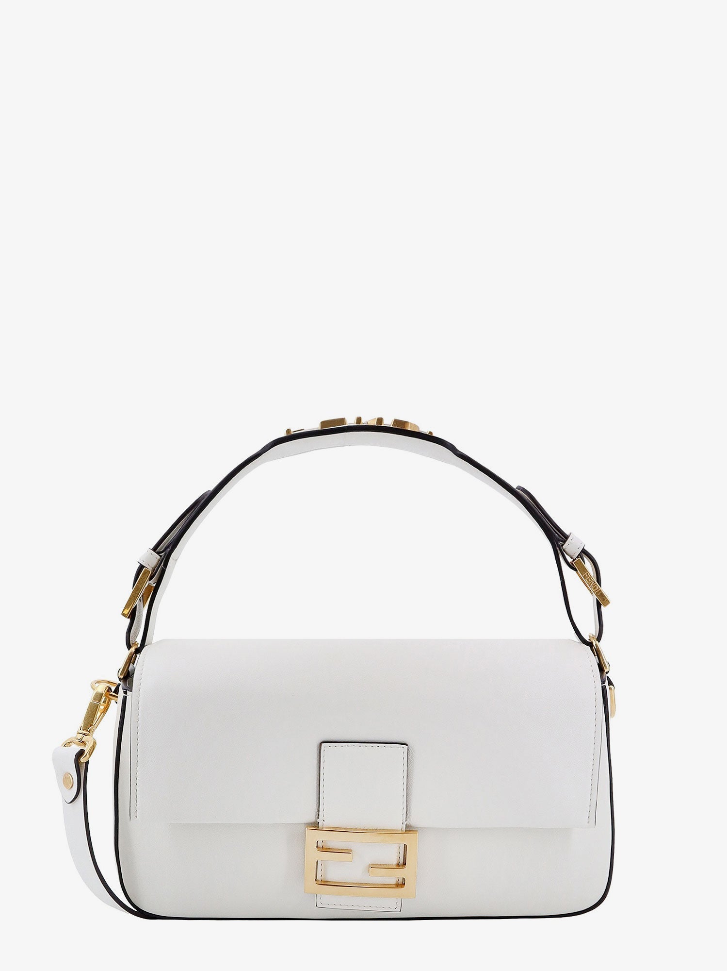 Fendi Woman Fendi Woman White Shoulder Bags