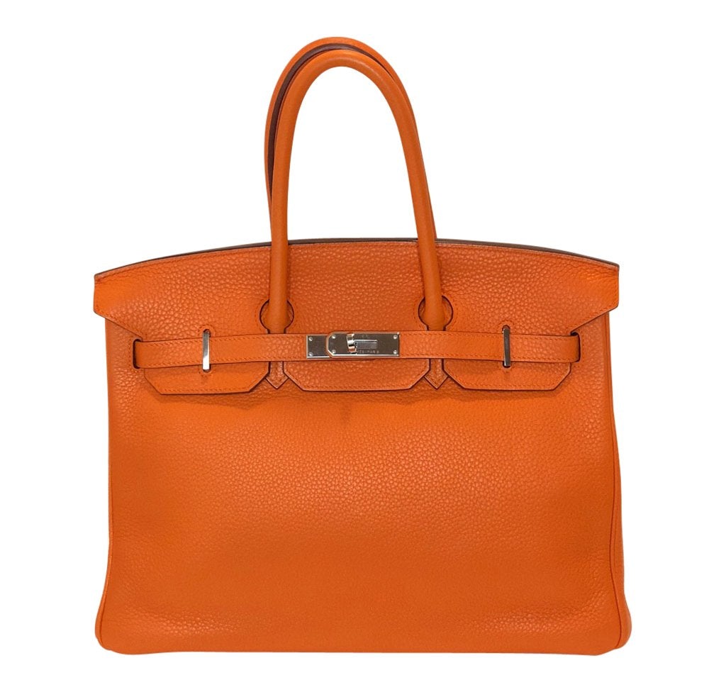 HermesBirkin 35 Orange Togo PHW