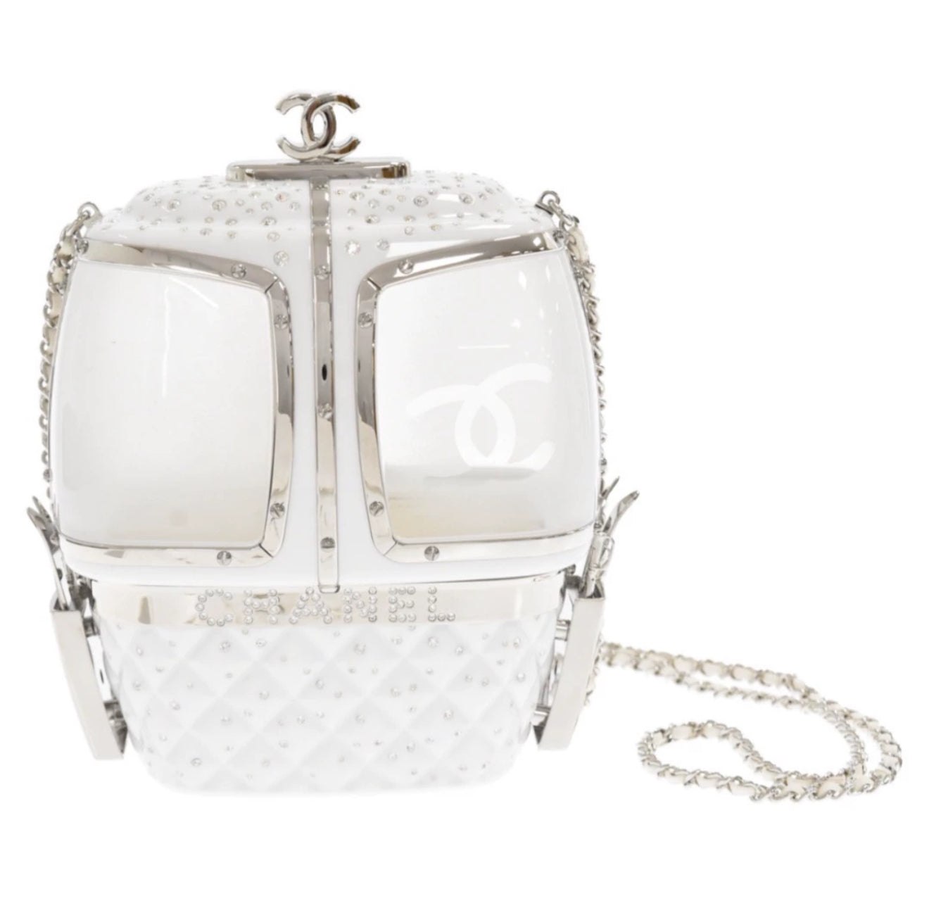 Chanel 19k Gondola Lift MinaudiÃ¨re Clutch Bag