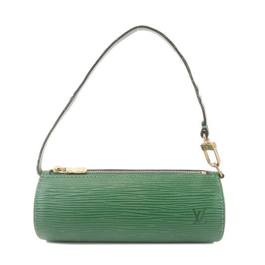 Louis Vuitton Epi Pouch For Soufflot Hand Bag Borneo Green