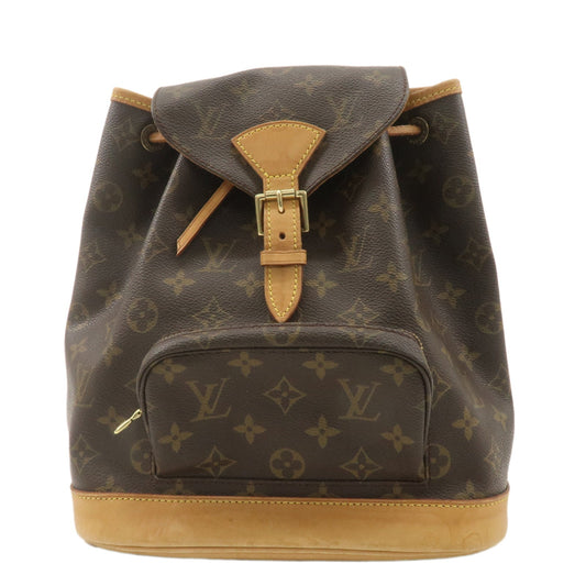 Louis Vuitton Monogram Montsouris MM Back Pack Bag M51136