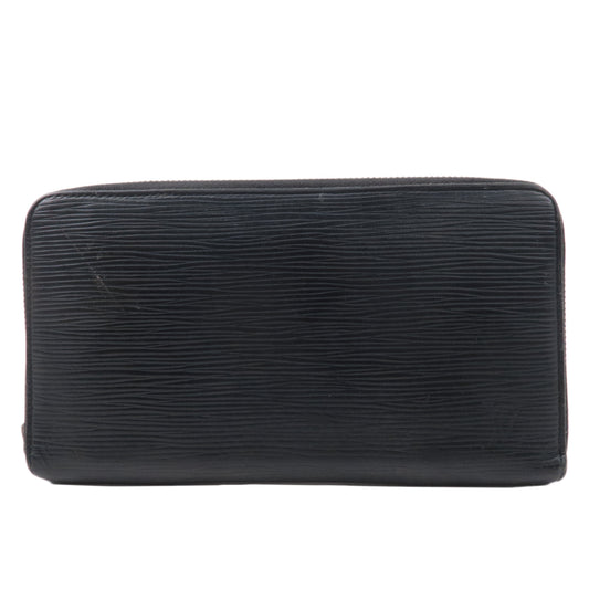 Louis Vuitton Epi Zippy Organizer Wallet Black Noir M63852