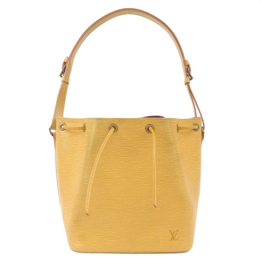 Louis Vuitton Epi Petit Noe Shoulder Bag Tassili Yellow M44109