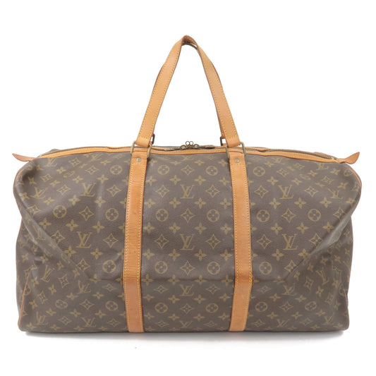 Louis Vuitton Monogram Sac Souple 55 Boston Bag M41622
