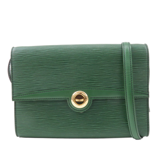 Louis Vuitton Epi Pochette Arche Shoulder Bag Borneo Green M52574