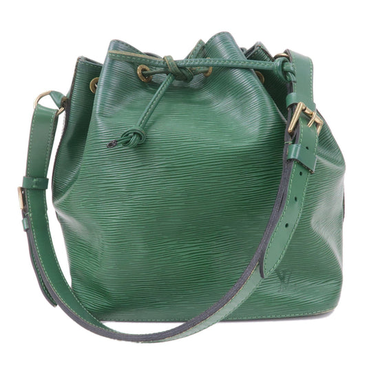 Louis Vuitton Epi Petit Noe Shoulder Bag Borneo Green M44104 F/S