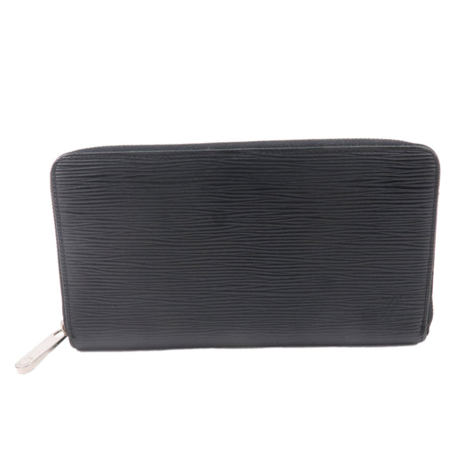 Louis Vuitton Epi Zippy Organizer Long Wallet Noir Black M60632