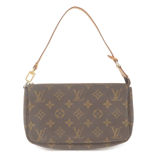 Louis Vuitton Monogram Pochette Accessoires Brown M51980