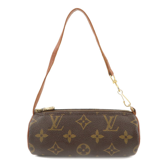 Louis Vuitton Monogram Mini Pouch for Papillon Bag Old Style Brown