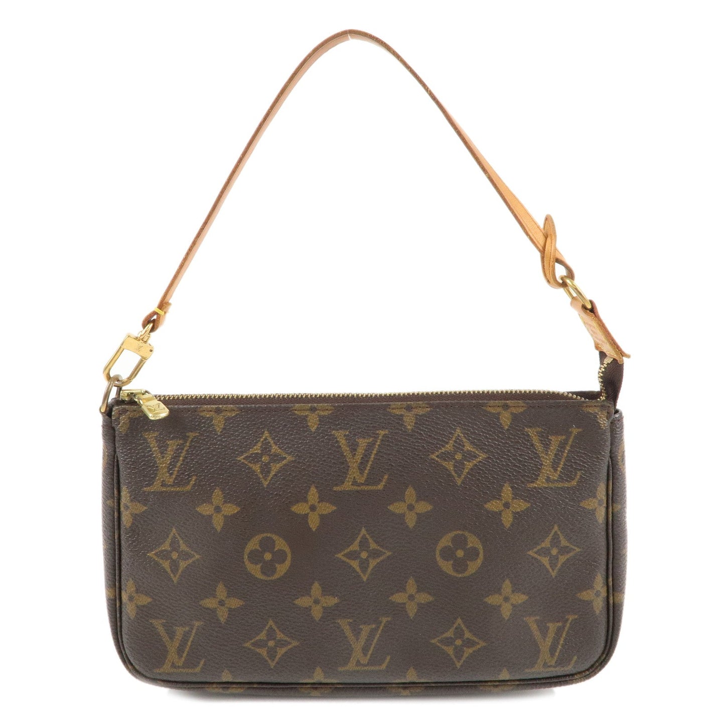 Louis Vuitton Monogram Pochette Accessoires Pouch Brown M51980