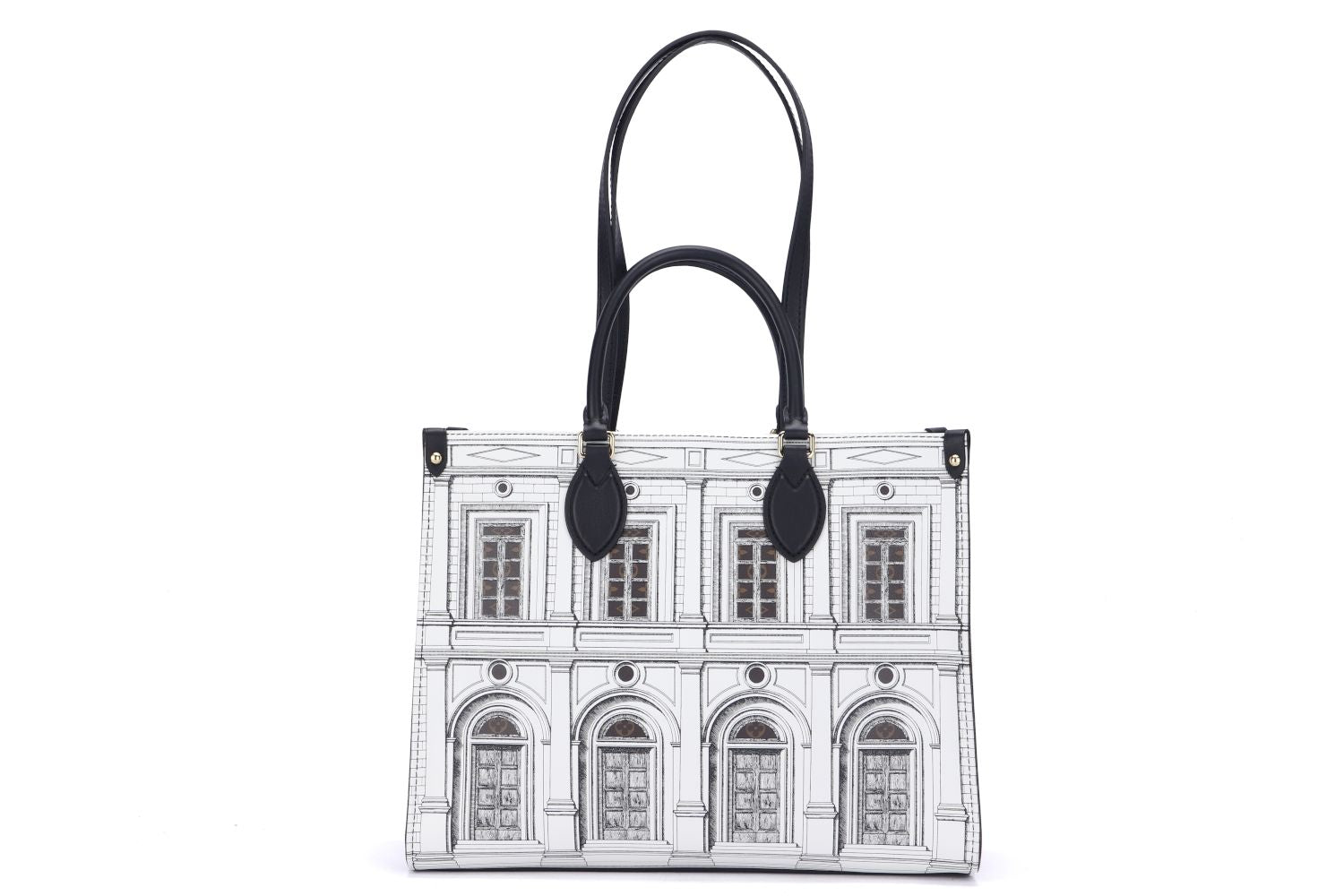 Louis Vuitton On The Go Fornasetti Capsule Collection ( ) MM Size, with Dust Cover Handbag