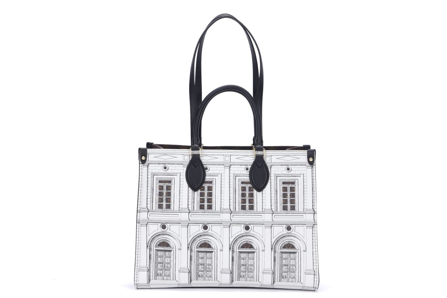 Louis Vuitton On The Go Fornasetti Capsule Collection ( ) MM Size, with Dust Cover Handbag