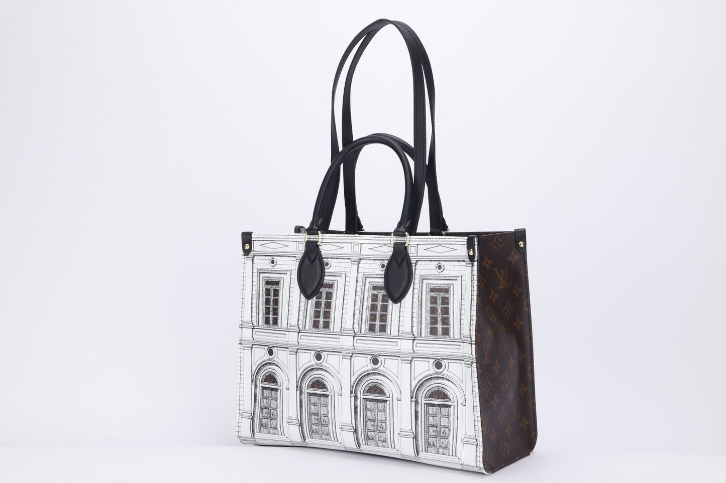Louis Vuitton On The Go Fornasetti Capsule Collection ( ) MM Size, with Dust Cover Handbag