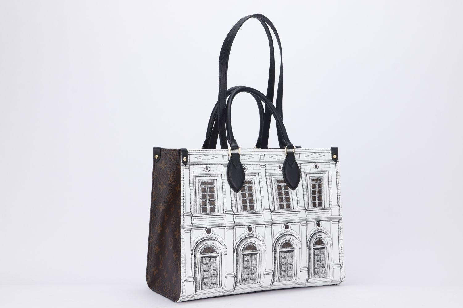 Louis Vuitton On The Go Fornasetti Capsule Collection ( ) MM Size, with Dust Cover Handbag