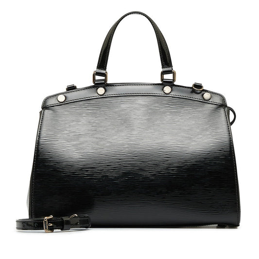 Louis Vuitton Epic Electric Blair MM Handbag Shoulder Bag 2WAY M40328 Noir Black Patent Leather Louis Vuitton