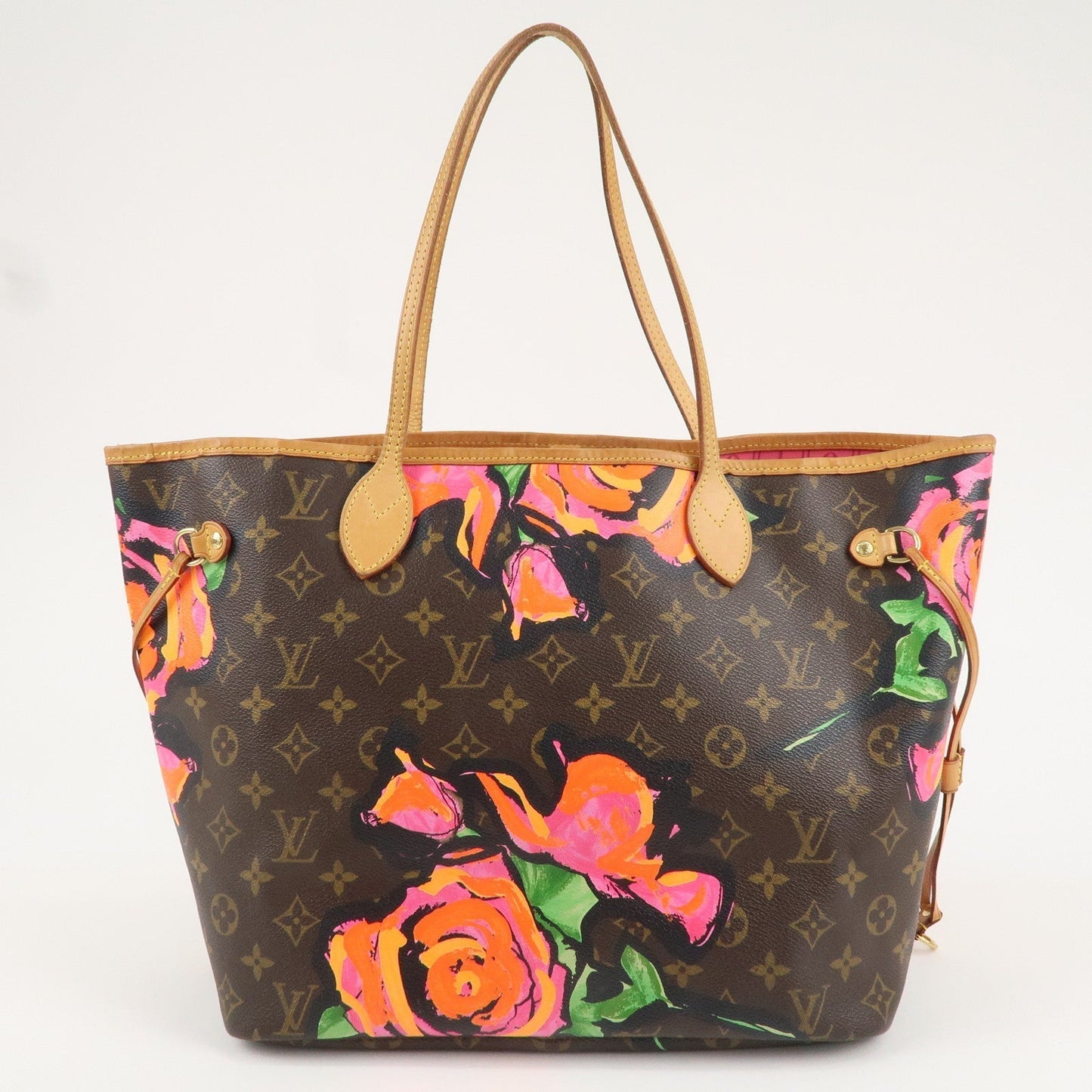 Louis Vuitton Monogram Rose Neverfull MM Tote Bag M48613