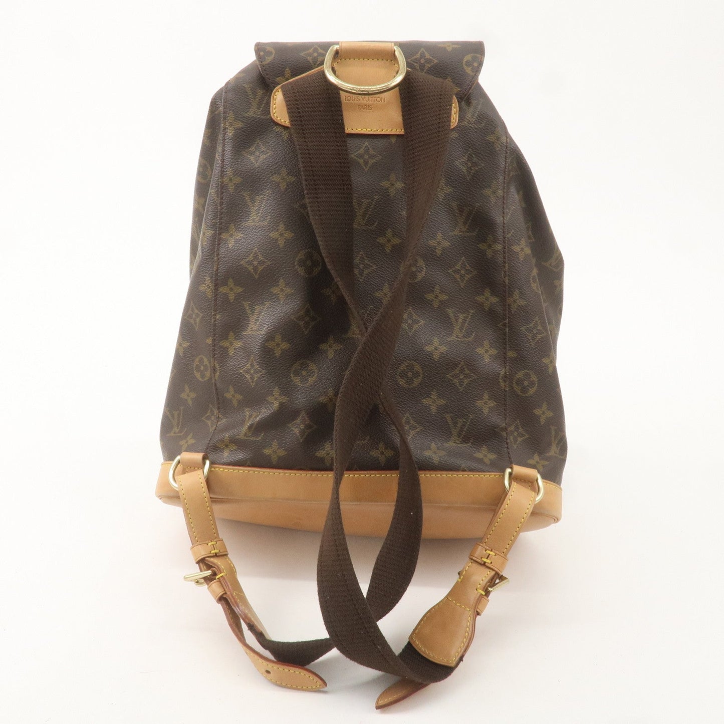 Louis Vuitton Monogram Montsouris GM Back Pack Brown M51135