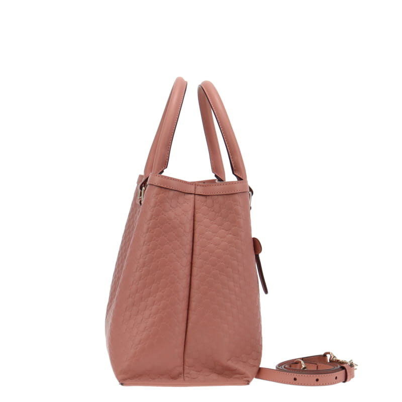 Gucci Guccissima Pink Leather Tote Style 2