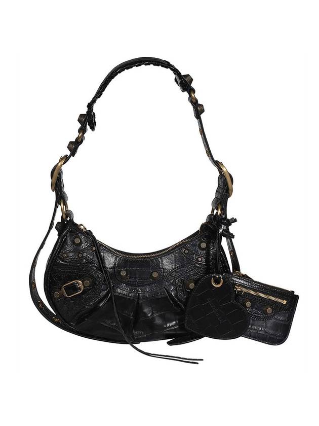 Luxury Balenciaga Trending 2026 Le Cagole XS Shoulder Bag Black