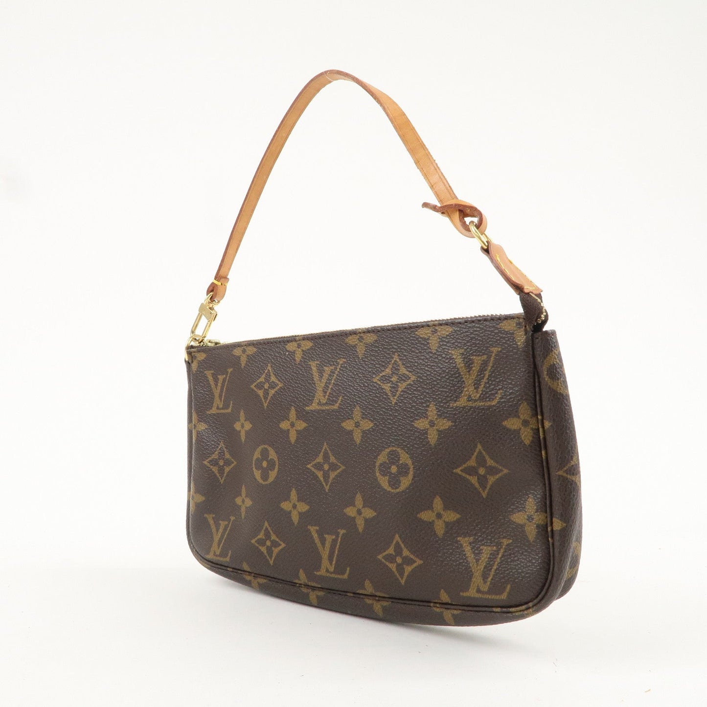 Louis Vuitton Monogram Pochette Accessoires Brown M51980