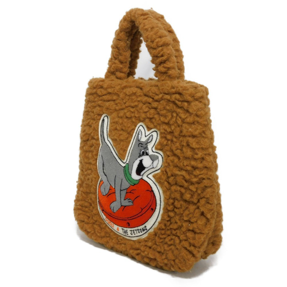 GUCCI Tote Bag 752175 wool Brown logo space family astro dog Chilled license The Jetsons Tote Kids