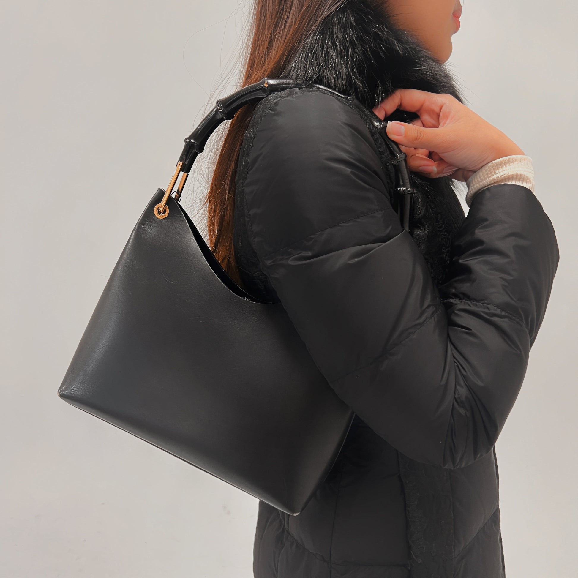 Gucci Leather Shoulder Bag