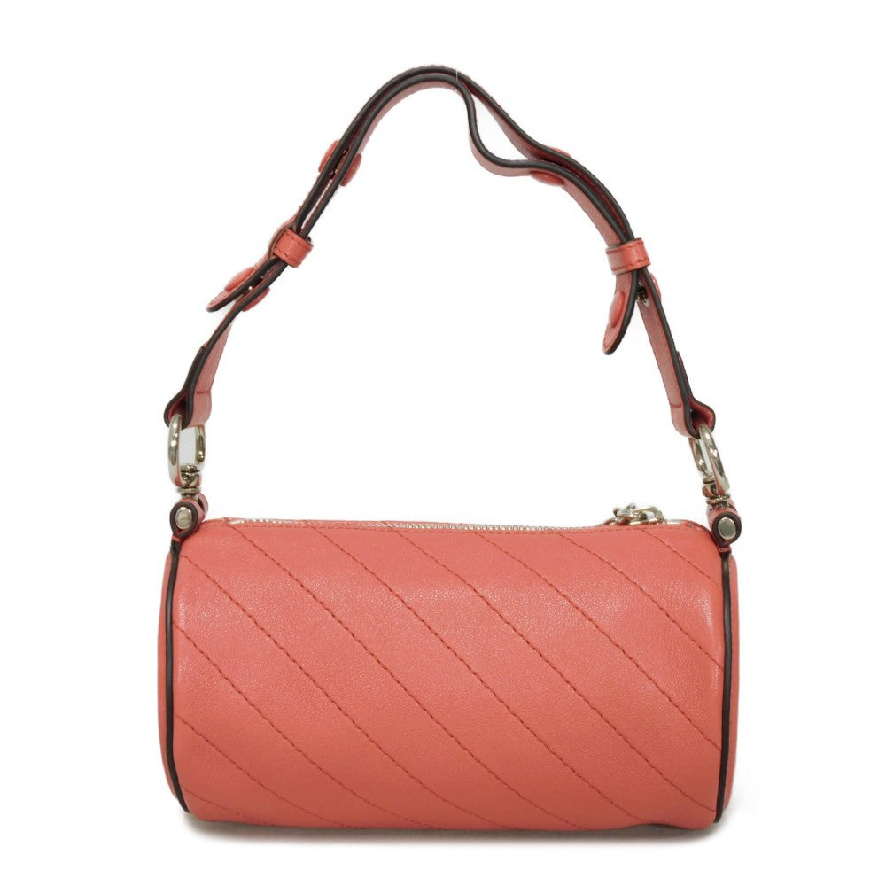 GUCCI Shoulder Bag 760170 AACPY 6701 Calf leather pink GG Charm RFID IC Chip Interlocking G Blondie Mini Bag Women