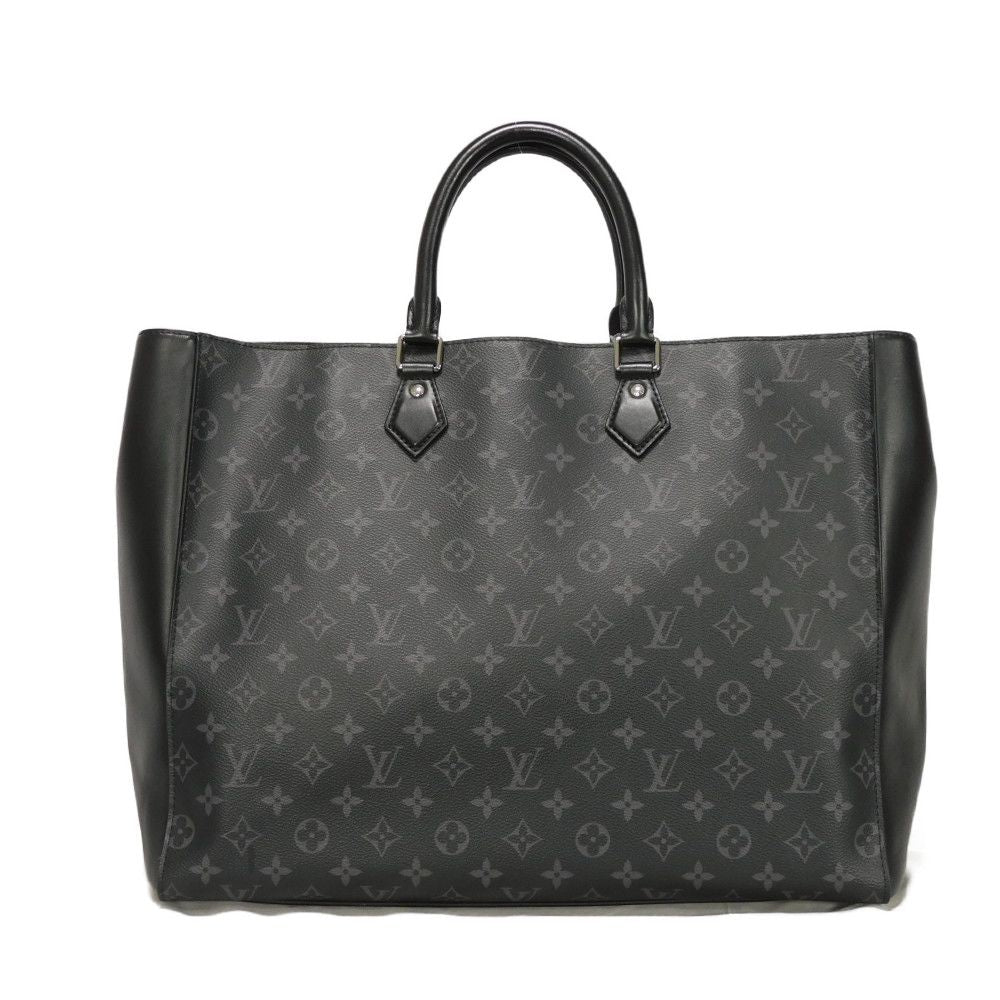 LOUIS VUITTON Tote Bag Monogram Eclipse canvas x cowhide leather Noir Monogram Eclipse Gran Sac