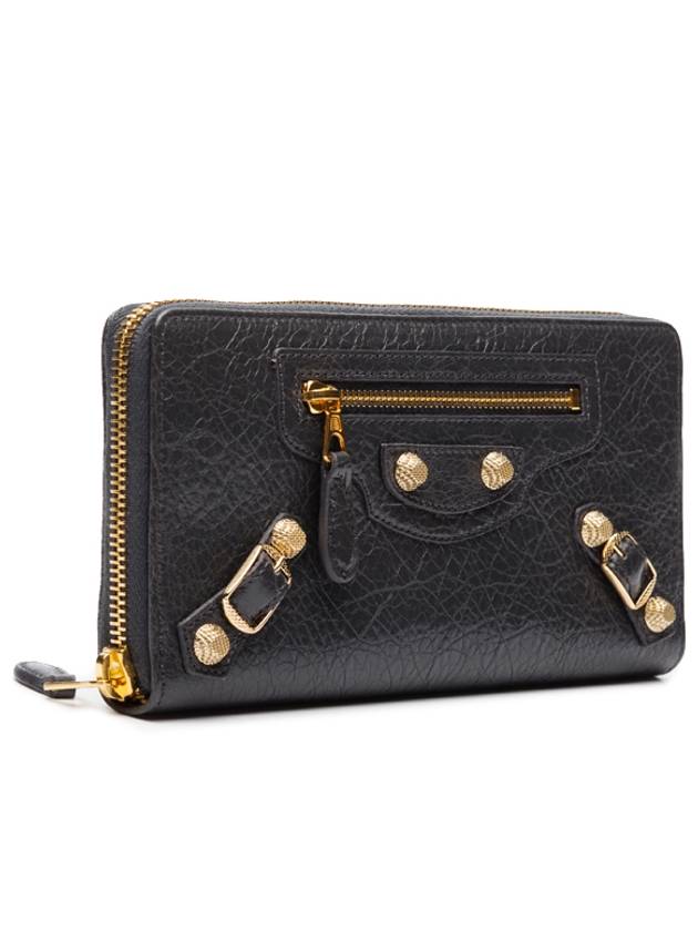 Luxury Balenciaga Trending 2026 Giant Continental Long Wallet Grey