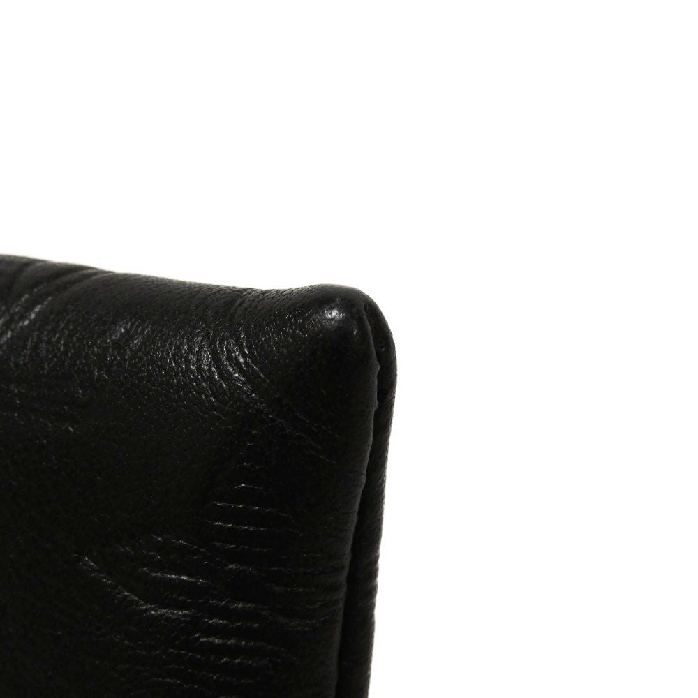 LOUIS VUITTON Clutch bag Shadow leather (monogram embossing) Noir Current LV logo black strap RFID Monogram shadow pochette to go mens
