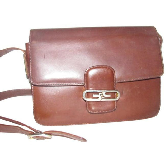 Gucci Envelope Leather Shoulder Bag