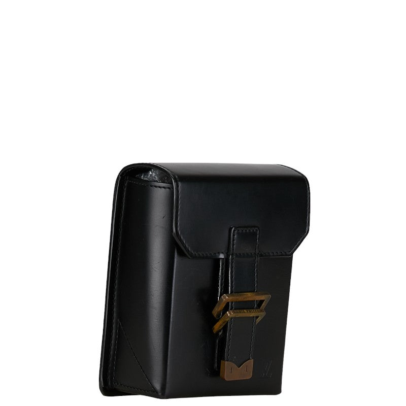 Louis Vuitton Liège Line Pister Waist Bag M92222 Noir Black Leather Louis Vuitton