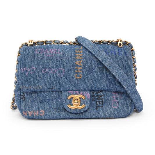 Chanel Blue Mood Mini Flap Bag