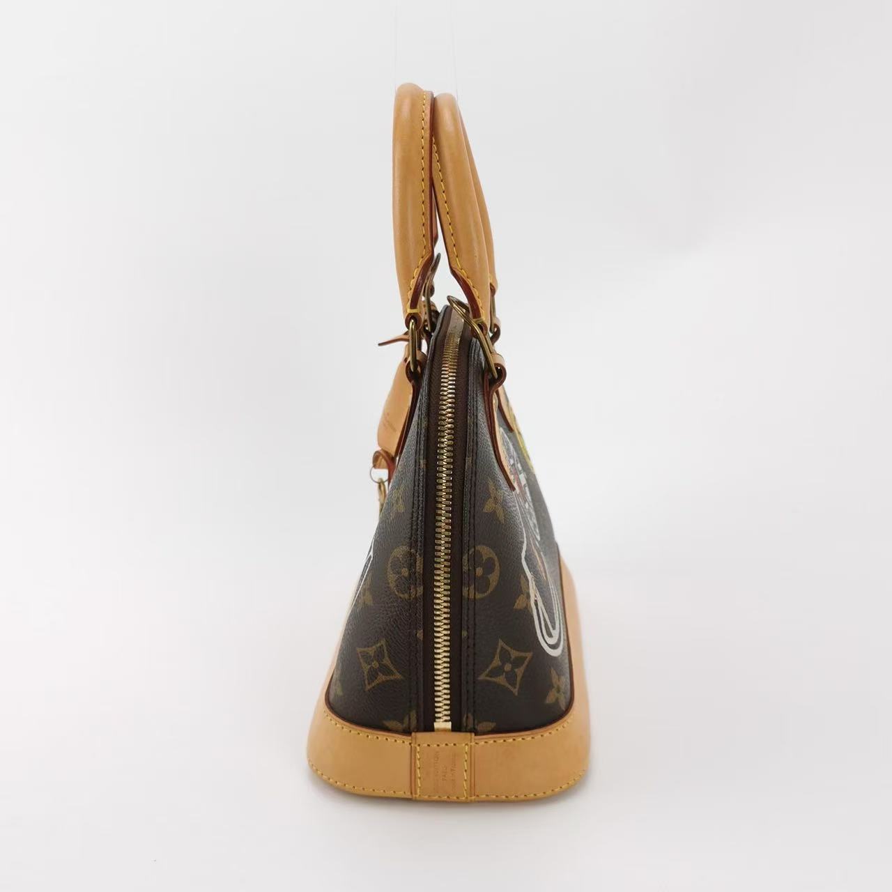 LOUIS VUITTON Alma BB World Tour Bag