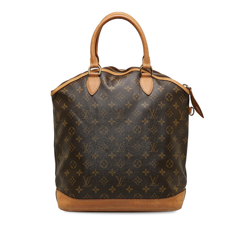 Louis Vuitton Monogram Rocket Vertical Handbag M40103 Brown PVC Leather Louis Vuitton