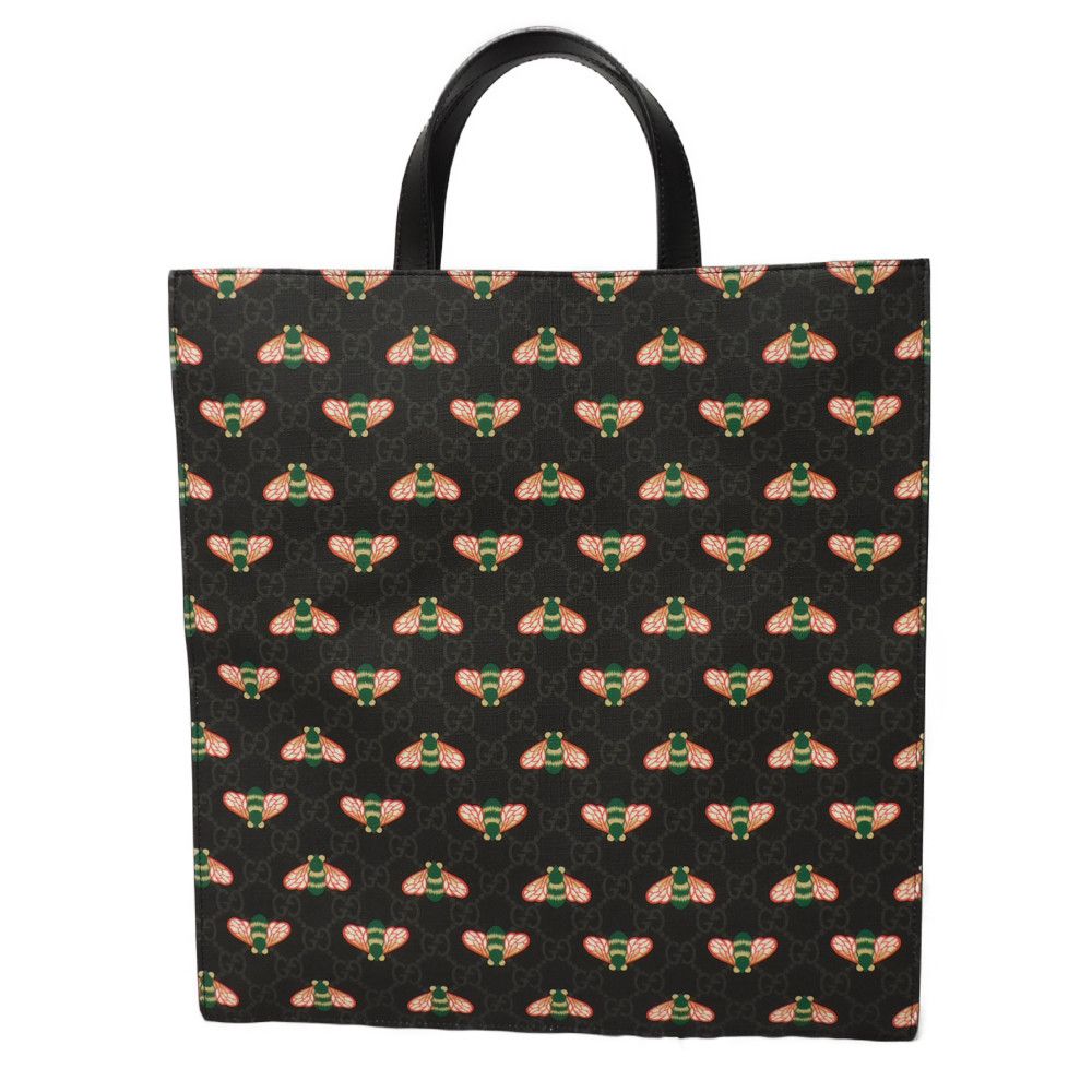 Gucci Bee Tote GG Supreme Canvas Tote Bag