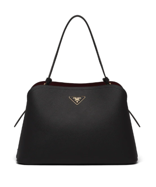 Prada MatinÃ©e Handbag Black