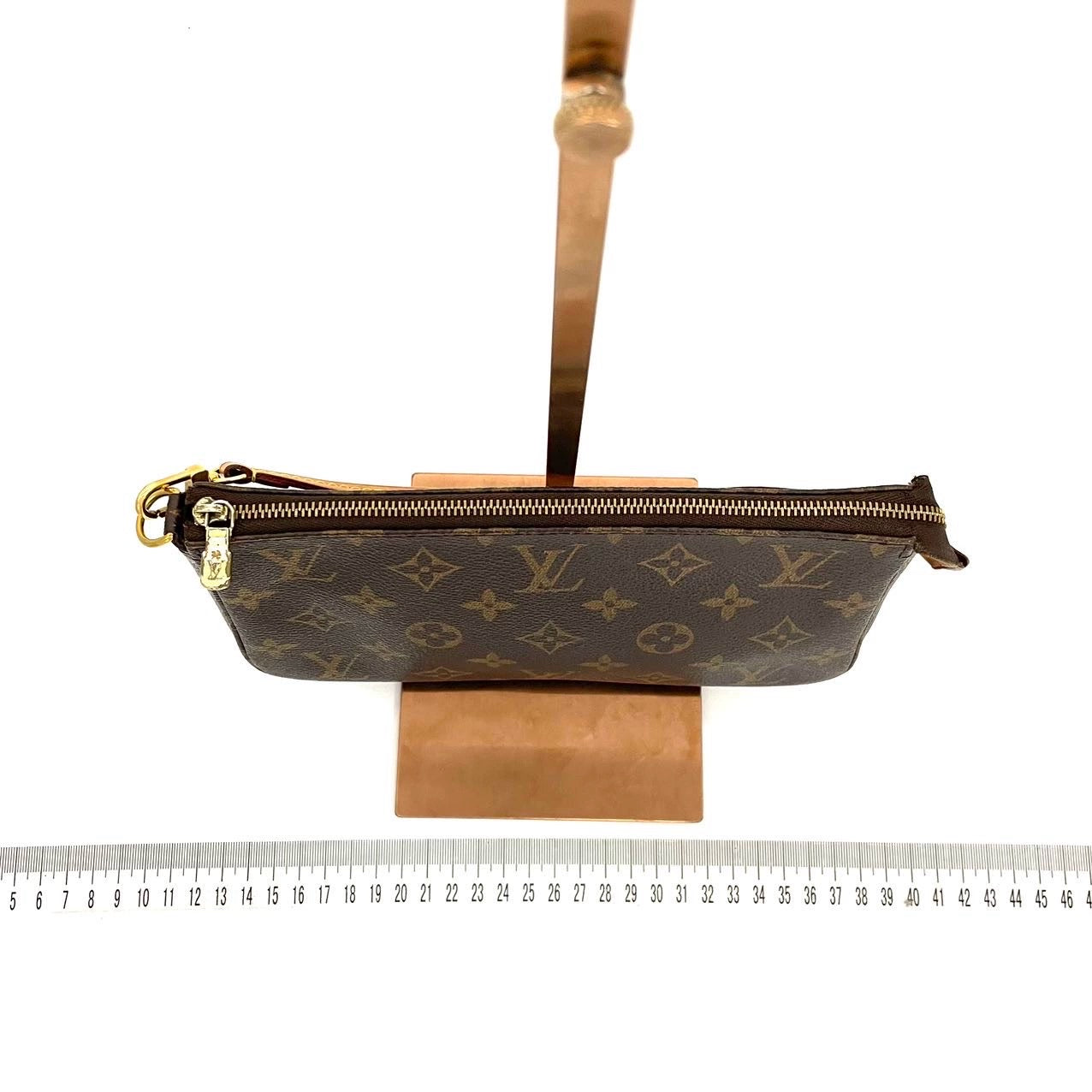 Louis Vuitton pochette accessoires classic brown Modern