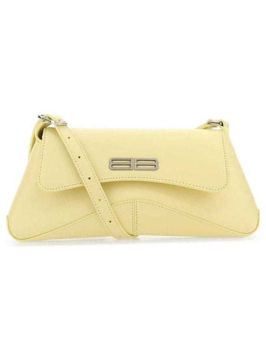 Luxury Balenciaga Trending 2026 XX Small Flap Shoulder Bag Yellow