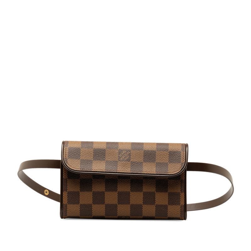 Louis Vuitton Monogram Poschefloorantine Special Waistbags N51857 Brown PVC Leather Louis Vuitton