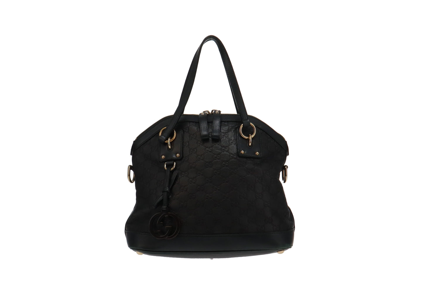 Gucci Monogram Leather Tote